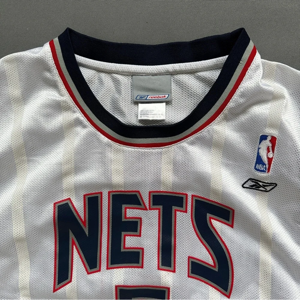 Reebok Nets Jersey SIZE XL Kidd Number 5 - Picture 3 of 8